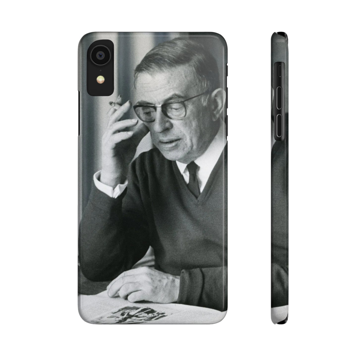 Jean-Paul Sartre Phone Case