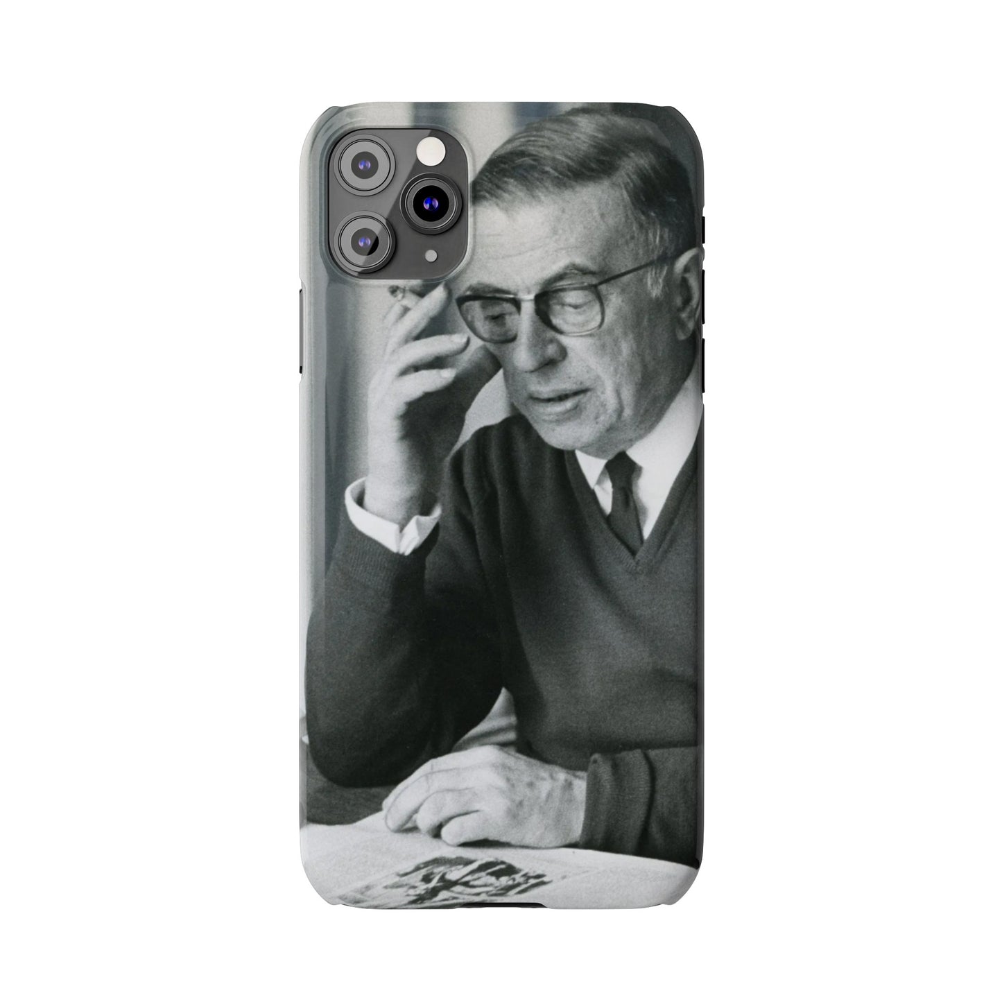 Jean-Paul Sartre Phone Case